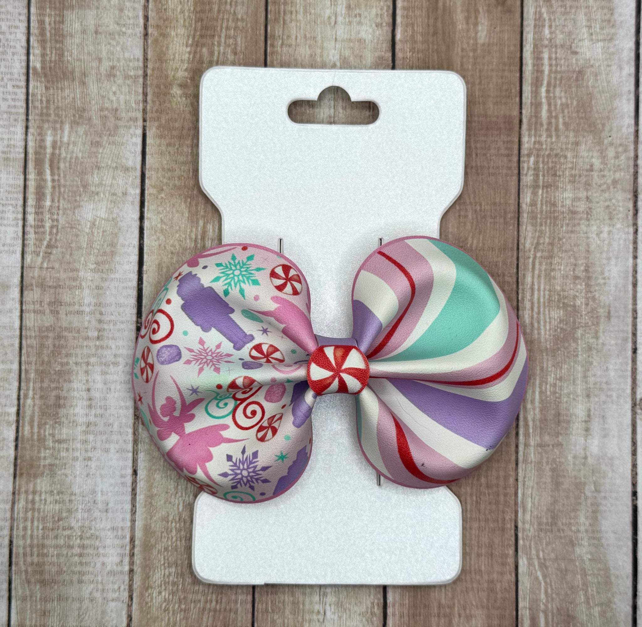 Nutcracker Candy Shaped Bow