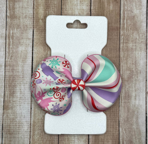 Nutcracker Candy Shaped Bow