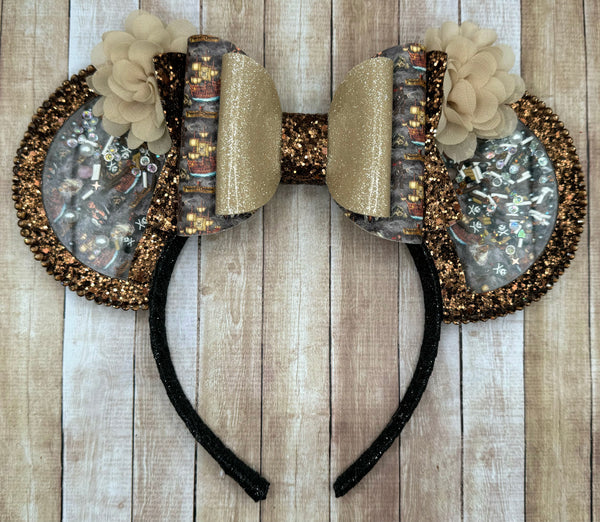 Pirate 2in1 Shaker Ears with Removable Bow