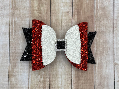 Santa Belt Bow
