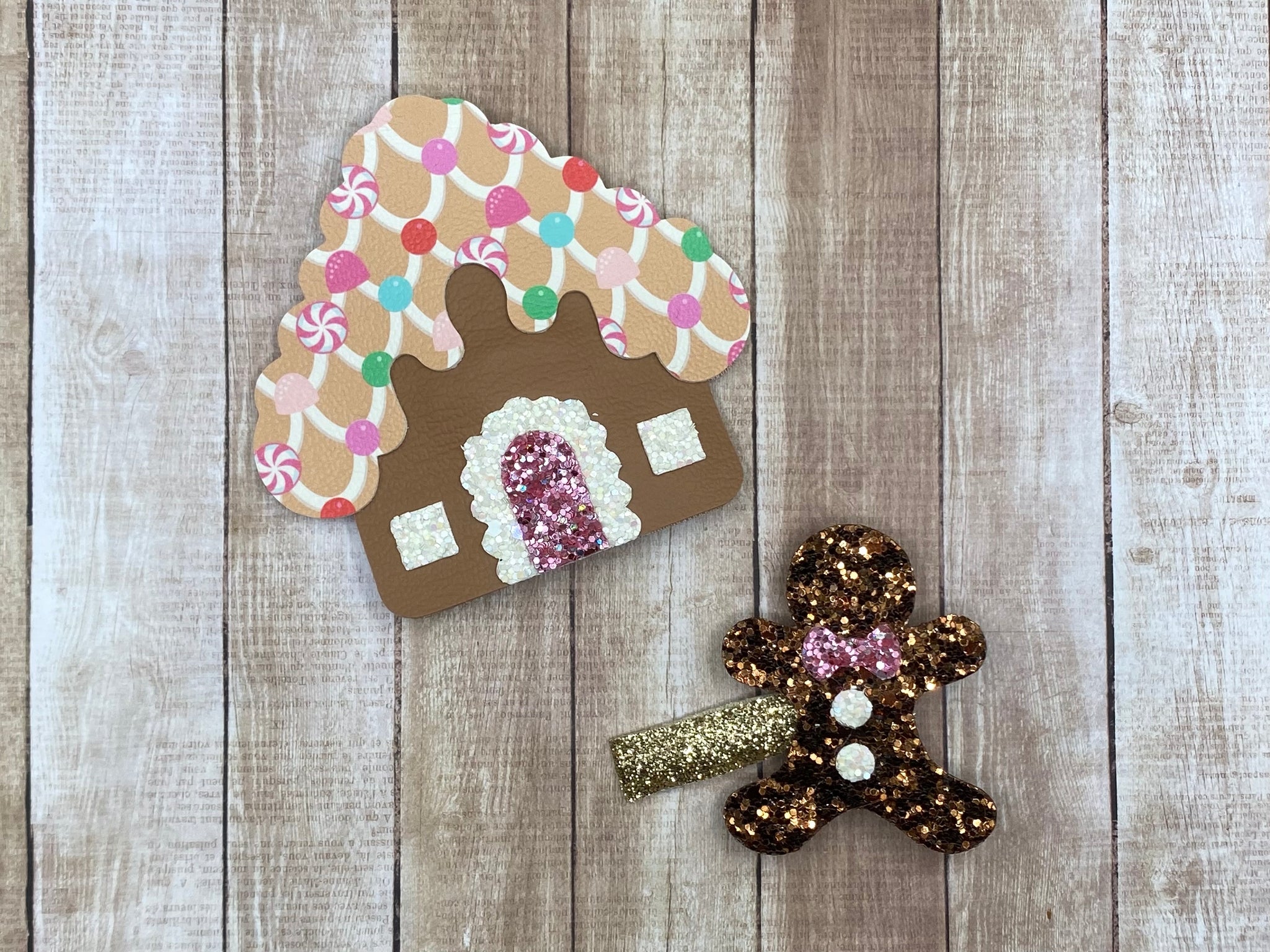 Gingerbread Clip Set