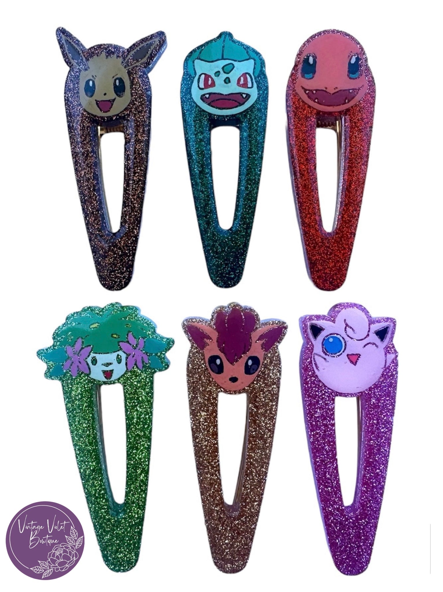 Pocket Monster Resin Clips