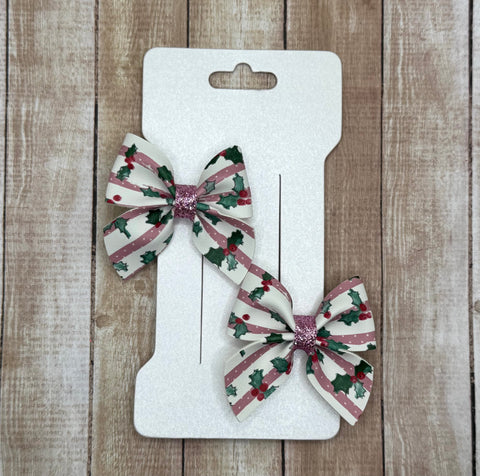 Holly Stripe Micro Ladylike Piggies