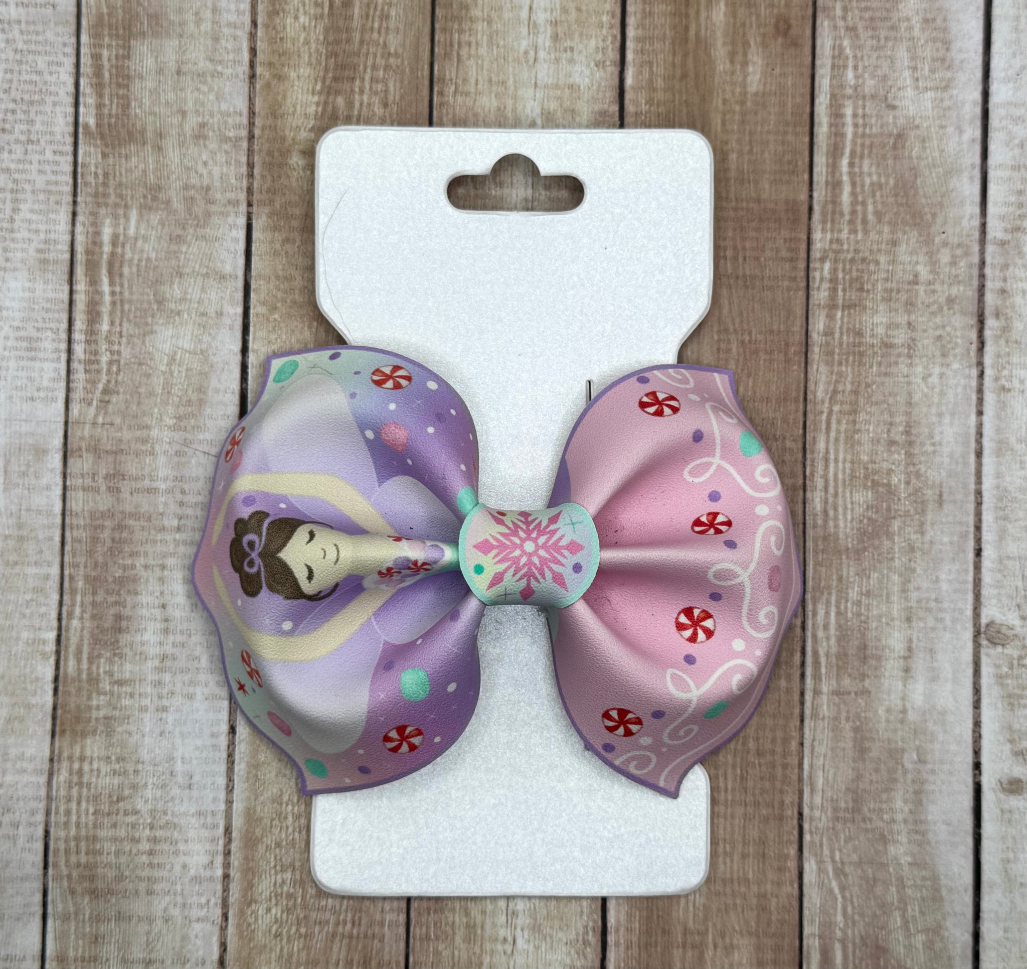 Sugarplum Fairy Shaped Bow