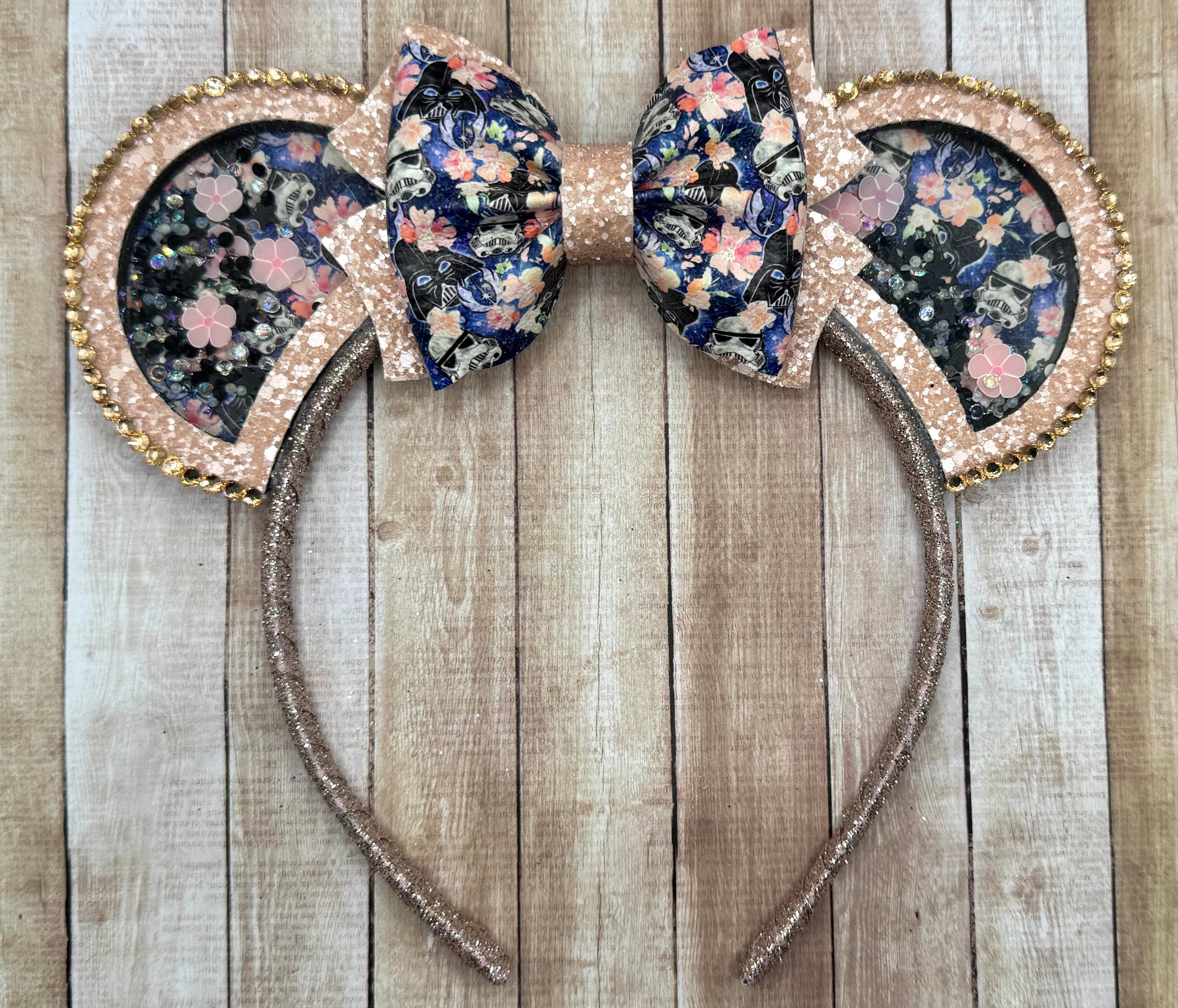 Floral Space Wars Shaker Ears