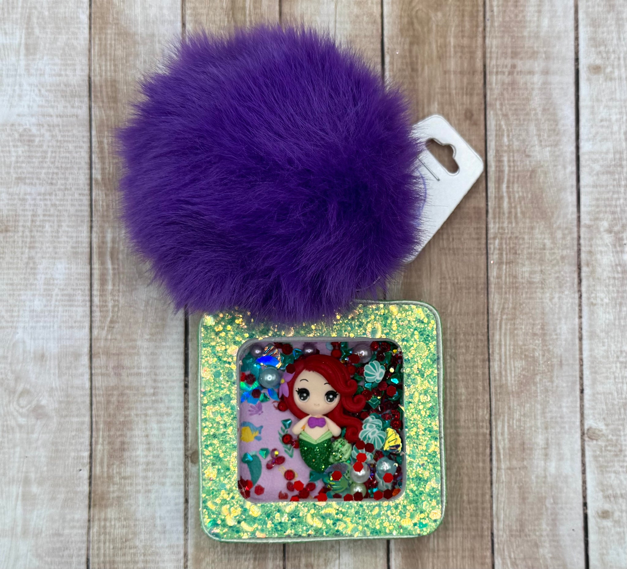 Mermaid Princess Keychain