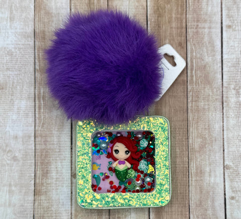 Mermaid Princess Keychain