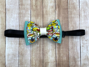 Comic book Adjustable Bow Tie