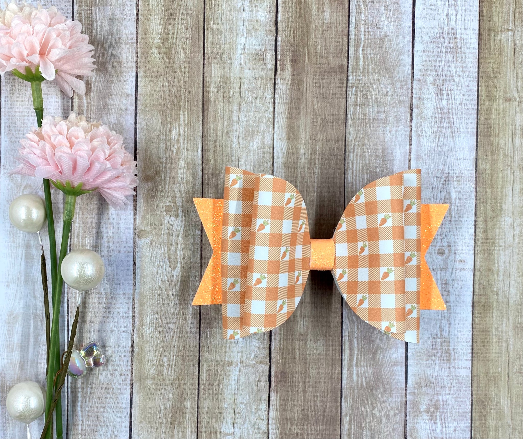 Carrot Plaid Dolly