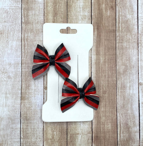 Red/Black Stripe Micro Ladylike