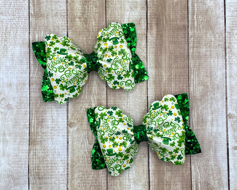 St Patty’s Scalloped Piggies