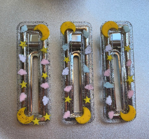 Sweet Dreams set of 3 Resin Clips