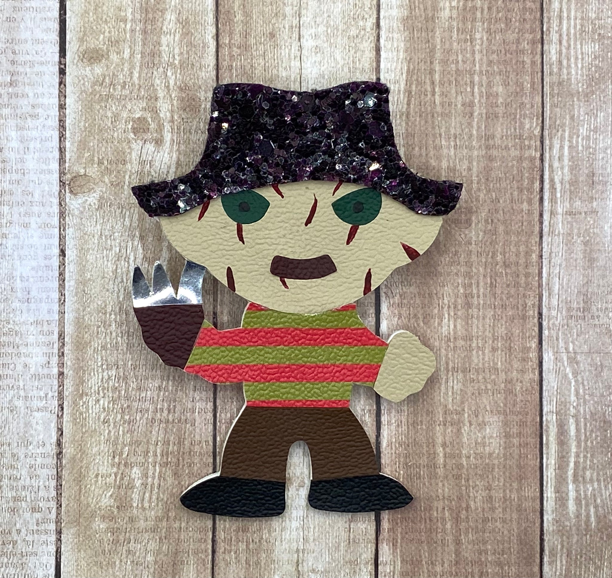 Freddy Hand Painted Clip