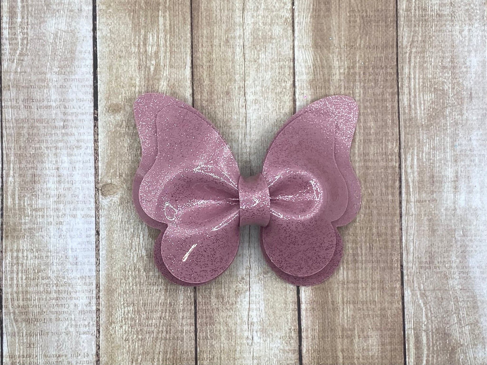 Mauve Butterfly Pinch